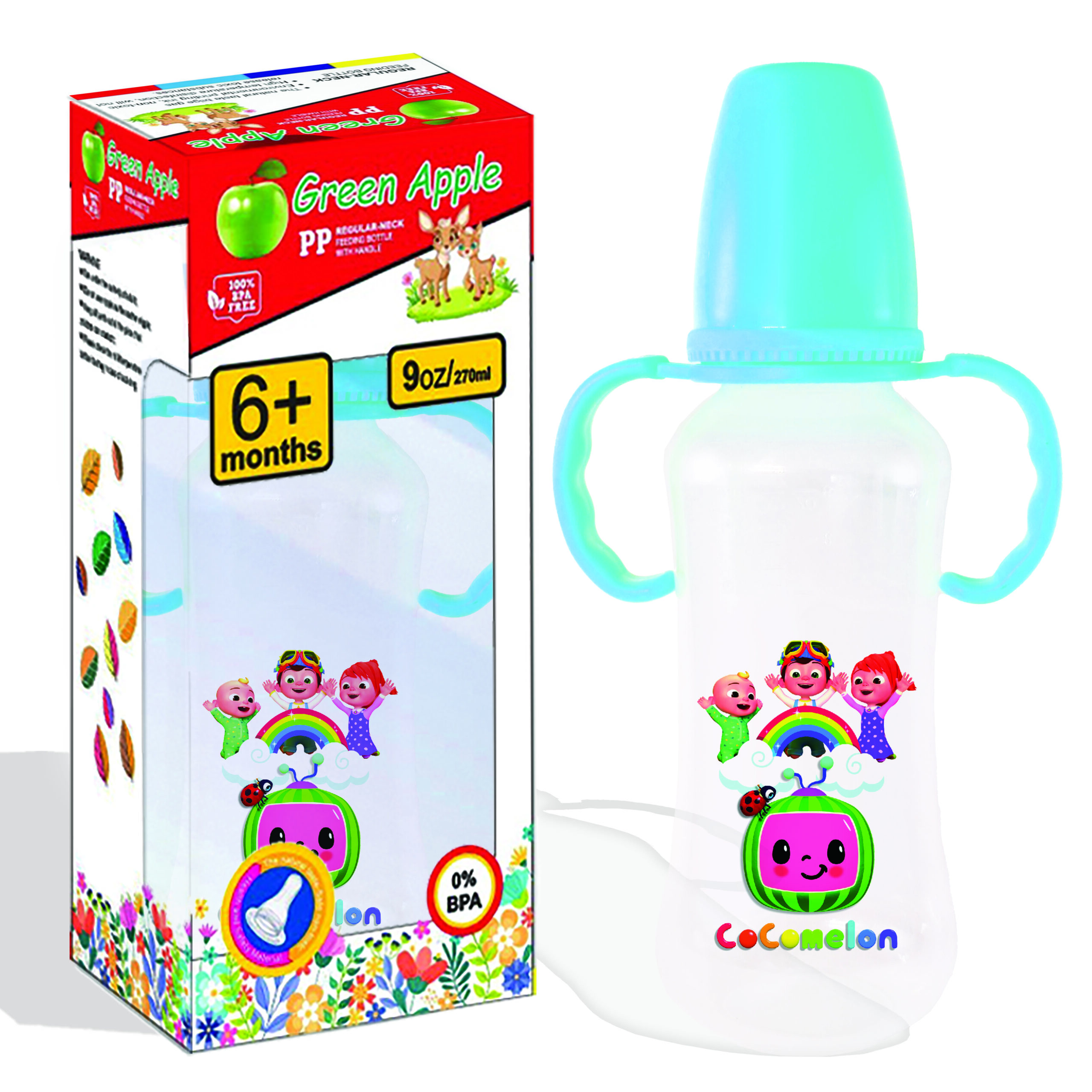 Ring Baby Feeder 270ml (Transparent)