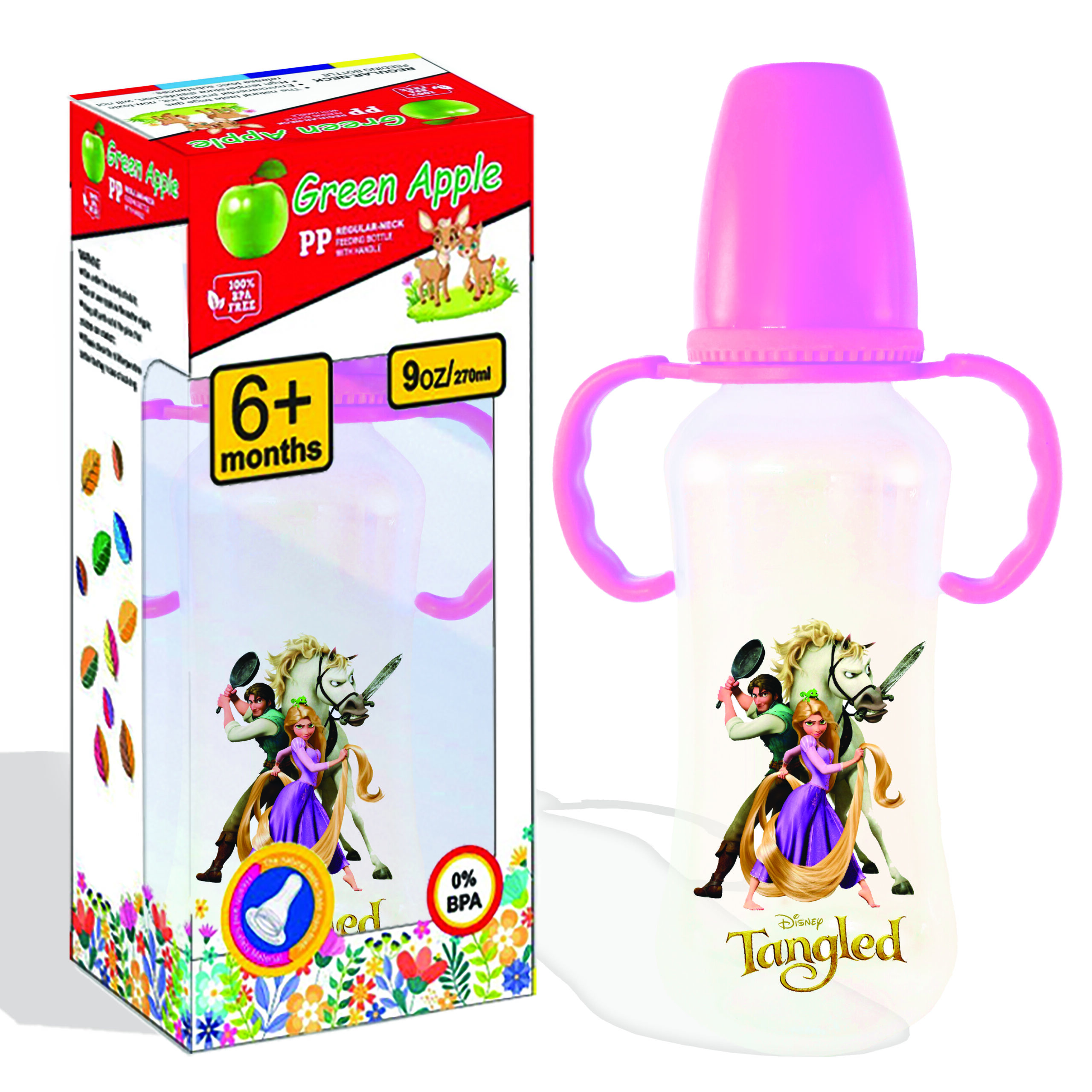 Ring Baby Feeder 270ml (Transparent) - Image 4