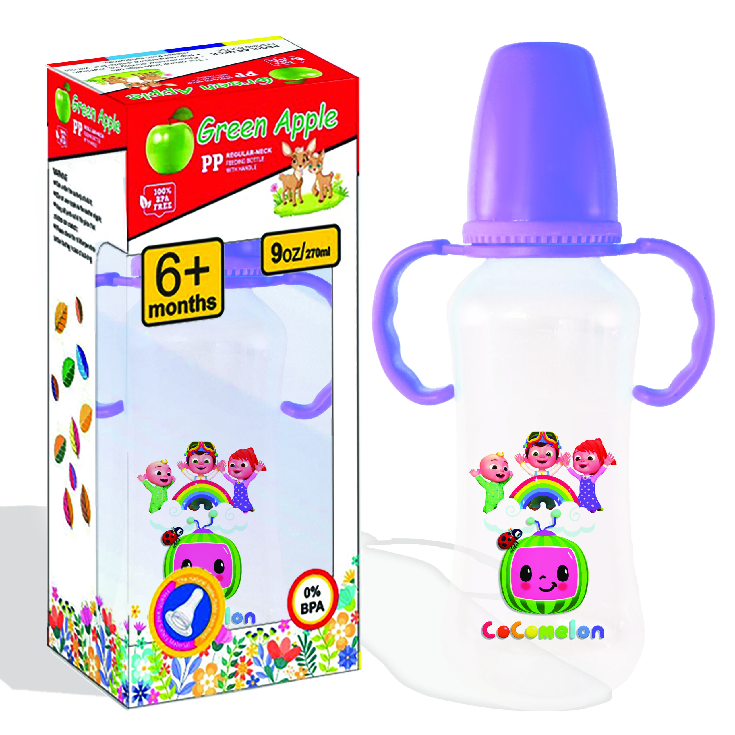 Ring Baby Feeder 270ml (Transparent) - Image 5